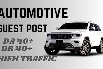 publish an automotive guest post on a high da blog