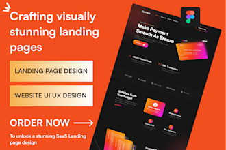 crafting visually stunning saas landing pages for maximum impact