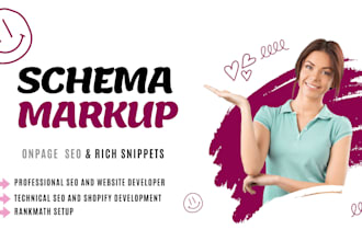do complete on page seo rich snippets with schema markup