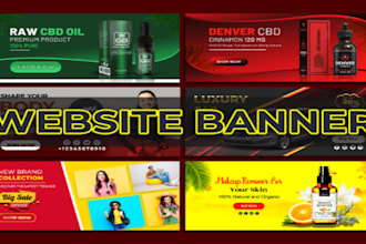 design website banner, hero section, website hero cover