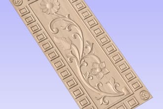 3d door design for cnc router