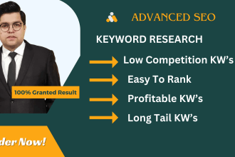 do profitable SEO keyword research and competitor analysis