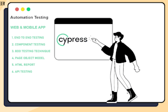 develop a cypress test automation QA framework