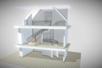 make 3d cad designs, technical design,industrial renderings, fbx files ,stl file
