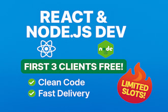 develop full stack ai app using reactjs and nodejs