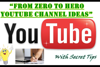 come up best video ideas for your yt channel with tips
