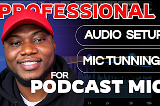 setup your podcast mic for zoom, obs, or recording