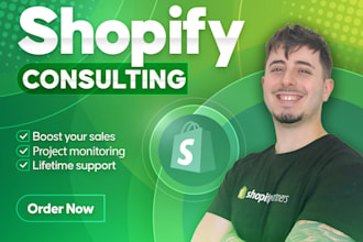 be your shopify expert consultant, mentor and coach