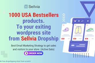 add on 1000 USA bestsellers products to your wordpress site sellvia dropship