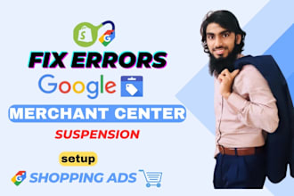 fix google merchant center misrepresentation gmc suspension and run shopping ads