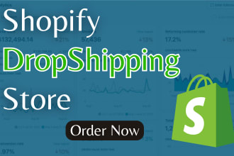 build profitable dropshipping shopify store shopify website