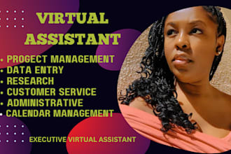 be your executive virtual assistant