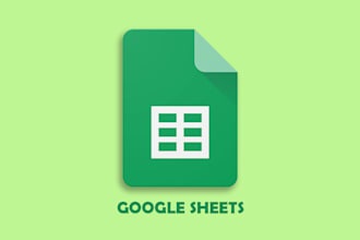 create or solve formulas for google sheets