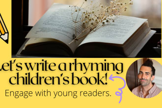 write a rhyming book for children