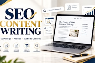 write SEO blog content for your website and business
