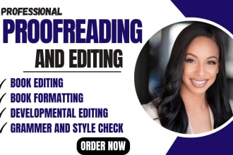 proofread, developmental edit, format fiction novel, memoir, nonfiction book