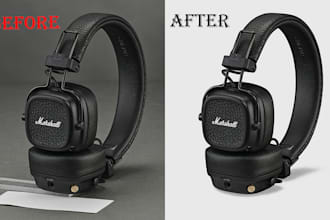 product photo editing in photoshop
