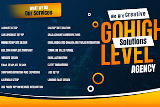saas ghl expert, ghl automation expert, ghl snapshots expert
