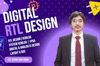 do verilog fpga rtl and digital system design projects