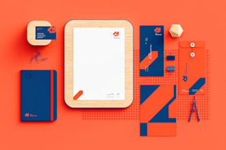 design a creative and minimalist stationery