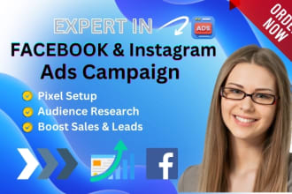 set up facebook and instagram ads campaign