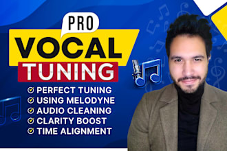 manually tune you vocals as a professional audio engineer