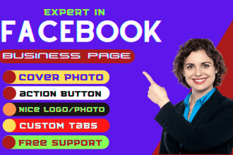 create and fully setup facebook business page