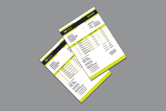 design professional invoice design