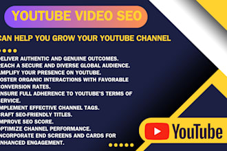 boost your youtube visibility with expert video SEO