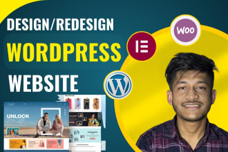 design, redesign, revamp, clone, duplicate, or fix the wordpress website