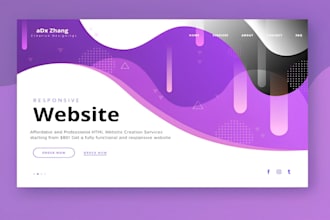 create a website of your choice