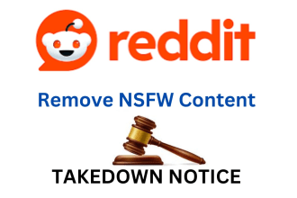 remove infringing and leaked content on reddit under dmca