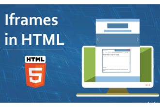 build responsive HTML iframe web page and fix any bugs