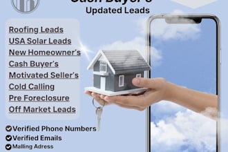 provide active cash buyer and new homeowners