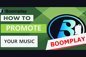 do organic boomplay muisc promotion to real audience