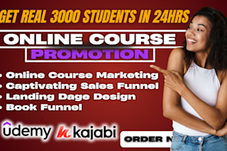 udemy online course promotion funnel udemy online course promotion to sales