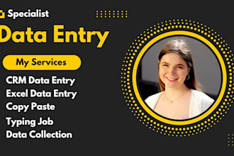 be your reliable data entry specialist
