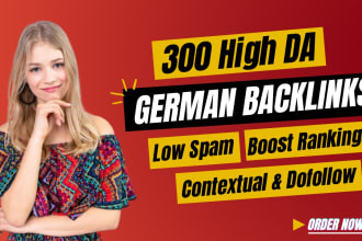 provide high authority white hat dofollow seo german guest post backlinks
