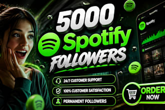 buy 5000 spotify followers fast