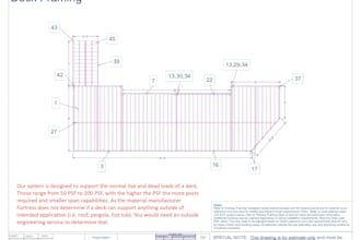 do steel deck design, drafting, material takeoff and boq