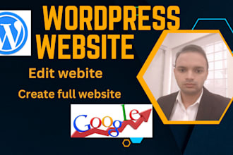 fix wordpress website errors fix wordpress issues wordpress bug ,edit and update