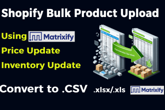 convert vendor data to CSV or matrixify format