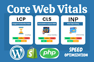 fix core web vitals, cls, lcp, inp, issues for website speed