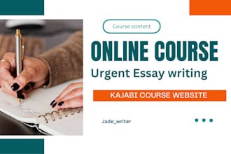 write online course content, kajabi sales funnel, ebook affiliate landing page