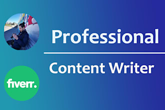 be your content writer