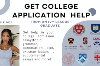 review your college common application essays and activities