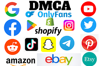 send dmca takedown notice to copyright , reddit, facebook