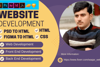 create psd to html xd to html  figma to html