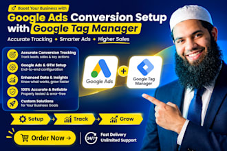 setup google ads conversion and remarketing tags with GTM
