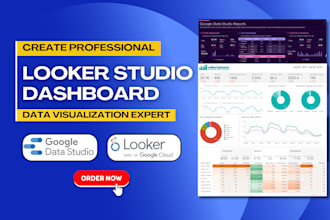 be your google data or looker studio expert for dashboard and report